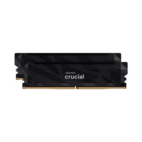 Crucial Pro OC - DDR5 - sada - 32 GB: 2 x 16 GB - DIMM 288-pin - 6400 MT/s / PC5-51200 - CL32 - 1.35 V - bez vyrovnávací pameti