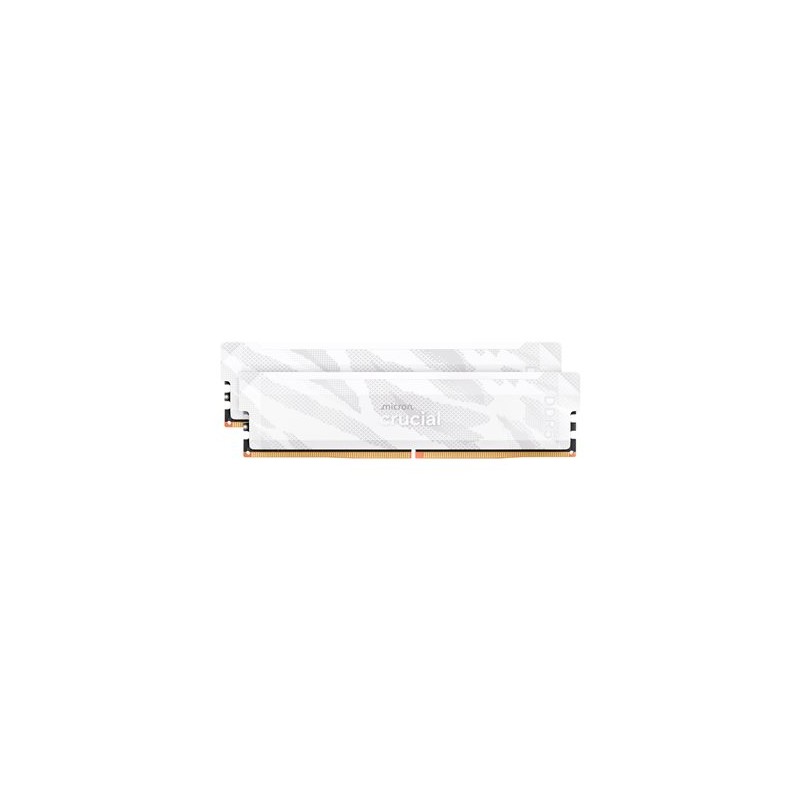 Crucial Pro OC - DDR5 - sada - 32 GB: 2 x 16 GB - DIMM 288-pin - 6400 MT/s / PC5-51200 - CL32 - 1.35 V - bez vyrovnávací pameti