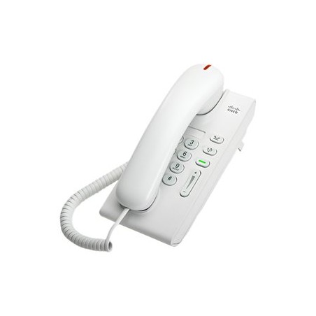 Cisco Unified IP Phone 6901 Slimline - Telefon VoIP - SCCP - arktická bílá