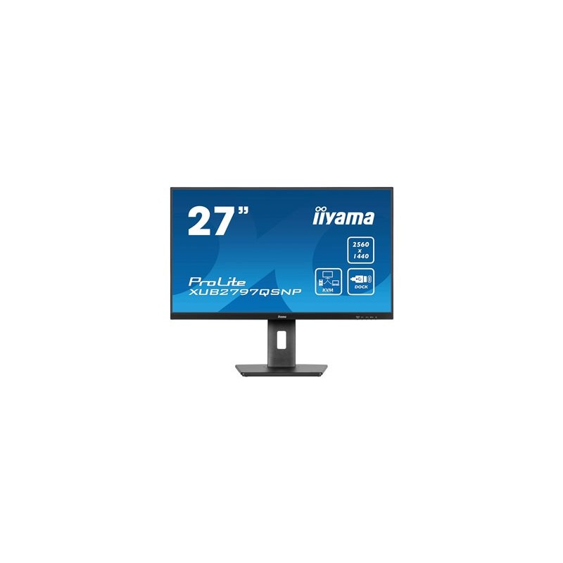 iiyama ProLite/XUB2797QSNP-B1/27"/IPS/QHD/100Hz/1ms/Black/3R