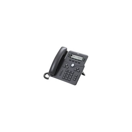 Cisco IP Phone 6871 - Telefon VoIP - IEEE 802.11n (Wi-Fi) - SIP, SRTP - 4 linky - uhel