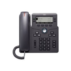 Cisco IP Phone 6841 - Telefon VoIP - SIP, SRTP - 4 linky - uhel