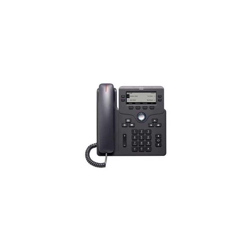 Cisco IP Phone 6841 - Telefon VoIP - SIP, SRTP - 4 linky - uhel