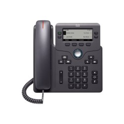 Cisco IP Phone 6851 - Telefon VoIP - SIP, SRTP - 4 linky - uhel CP68513PWCEK9