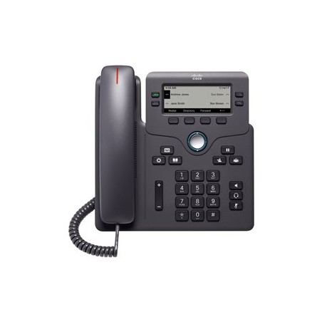 Cisco IP Phone 6851 - Telefon VoIP - SIP, SRTP - 4 linky - uhel CP68513PWCEK9
