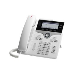 Cisco IP Phone 7841 - Telefon VoIP - SIP, SRTP - 4 linky - bílá - kompatibilní s TAA