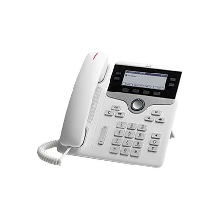 Cisco IP Phone 7841 - Telefon VoIP - SIP, SRTP - 4 linky - bílá - kompatibilní s TAA