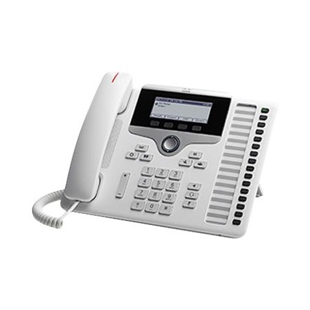 Cisco IP Phone 7861 - Telefon VoIP - SIP, SRTP - 16 řádků - bílá