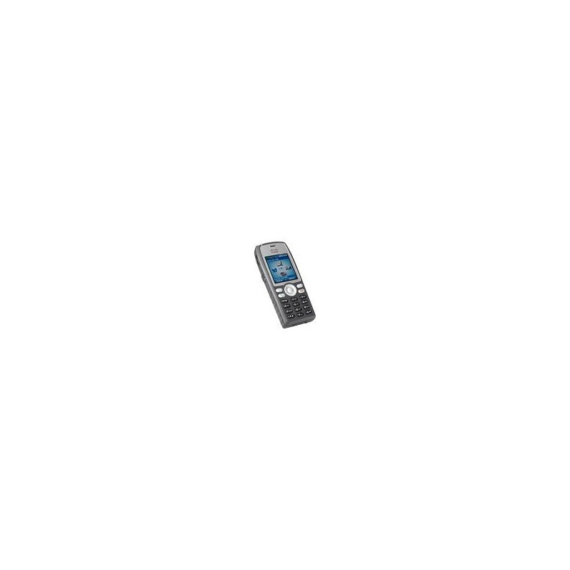 Cisco Unified Wireless IP Phone 7925G - Bezdrátový telefon VoIP - IEEE 802.11b/g/a (Wi-Fi) - SCCP, RTCP, SRTP - víceřádkový