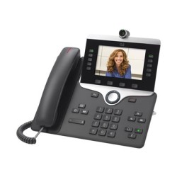 Cisco IP Phone 8865 - IP video telefon - s digitální fotoaparát, rozhraní Bluetooth - IEEE 802.11a/b/g/n/ac (Wi-Fi) - SIP, SDP