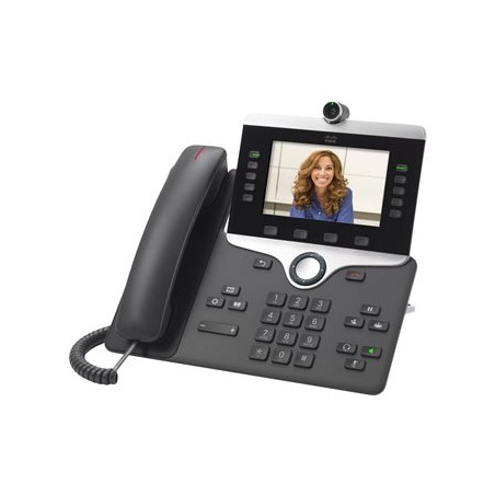 Cisco IP Phone 8865 - IP video telefon - s digitální fotoaparát, rozhraní Bluetooth - IEEE 802.11a/b/g/n/ac (Wi-Fi) - SIP, SDP
