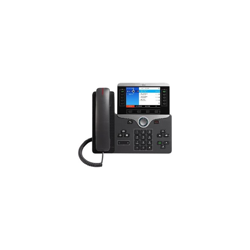 Cisco IP Phone 8851 - Telefon VoIP - SIP, RTCP, RTP, SRTP, SDP - 5 řádků - uhel CP8851NRK9