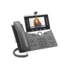 Cisco IP Phone 8865 - IP video telefon - s digitální fotoaparát, rozhraní Bluetooth - SIP, SDP - 5 rádku - uhel - repasovaný