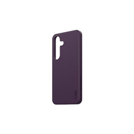 CARE by PanzerGlass - Zadní kryt pro mobilní telefon - Qi - 100% recyklovaný polykarbonát - švestkově purpurová - pro Samsung