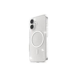CARE by PanzerGlass Star Lit - Zadní kryt pro mobilní telefon - kompatibilita s MagSafe - bílá, prusvitná - pro Apple iPhone 17