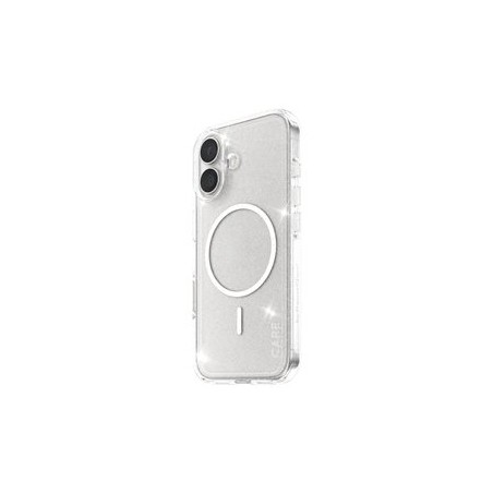 CARE by PanzerGlass Star Lit - Zadní kryt pro mobilní telefon - kompatibilita s MagSafe - bílá, prusvitná - pro Apple iPhone 17