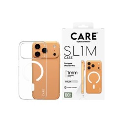 CARE by PanzerGlass SL1M - Zadní kryt pro mobilní telefon - kompatibilita s MagSafe - polykarbonát (PC) - pruhledná - pro Apple