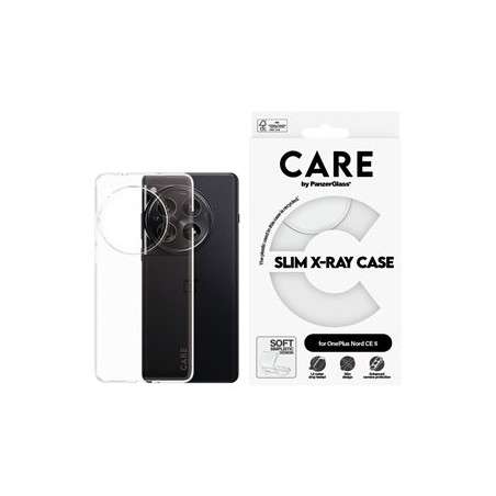 CARE by PanzerGlass X-Ray - Zadní kryt pro mobilní telefon - termoplastický polyuretan (TPU) - pruhledná - pro OnePlus Nord CE