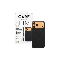 CARE by PanzerGlass SL1M - Zadní kryt pro mobilní telefon - kompatibilita s MagSafe - polykarbonát (PC) - cerná - pro A… CR35749