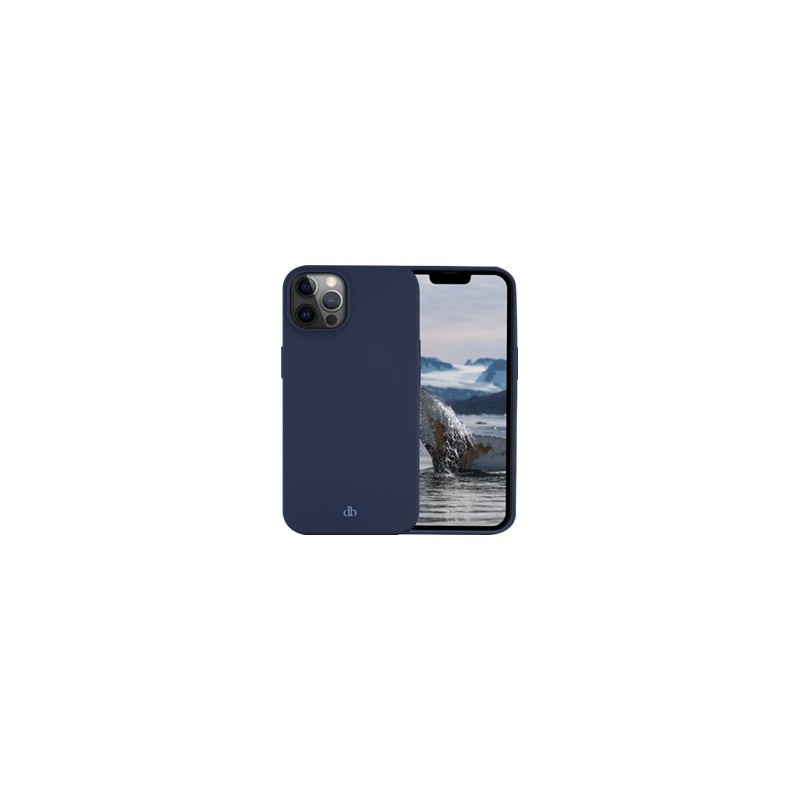 dbramante1928 Costa Rica - Zadní kryt pro mobilní telefon - silikon, recyklovaný plast - modrá pacifik - pro Apple iPhone 12