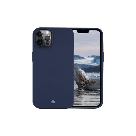 dbramante1928 Costa Rica - Zadní kryt pro mobilní telefon - silikon, recyklovaný plast - modrá pacifik - pro Apple iPhone 12