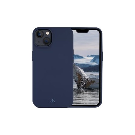 dbramante1928 Costa Rica - Zadní kryt pro mobilní telefon - silikon, recyklovaný plast - modrá pacifik - pro Apple iPhone 13