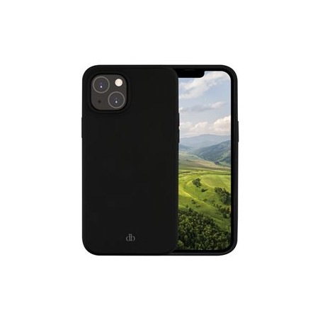 dbramante1928 Costa Rica - Zadní kryt pro mobilní telefon - silikon - noční čerň - pro Apple iPhone 14 Plus