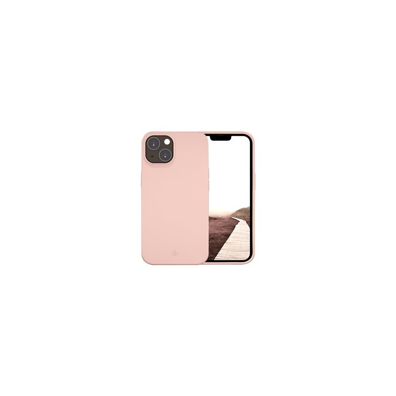 dbramante1928 Costa Rica - Zadní kryt pro mobilní telefon - silikon - růžová pink sand - pro Apple iPhone 13, 14, 15, 16e
