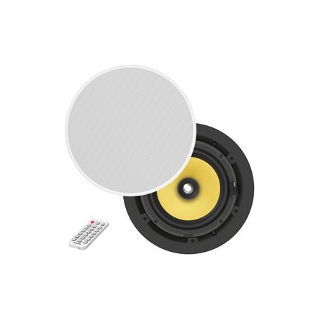 Vision CS-1900P - Reproduktory - bezdrátový - Bluetooth - 35 Watt - 2-cestný - koaxiál - bílá (barva mřížky - bílá)