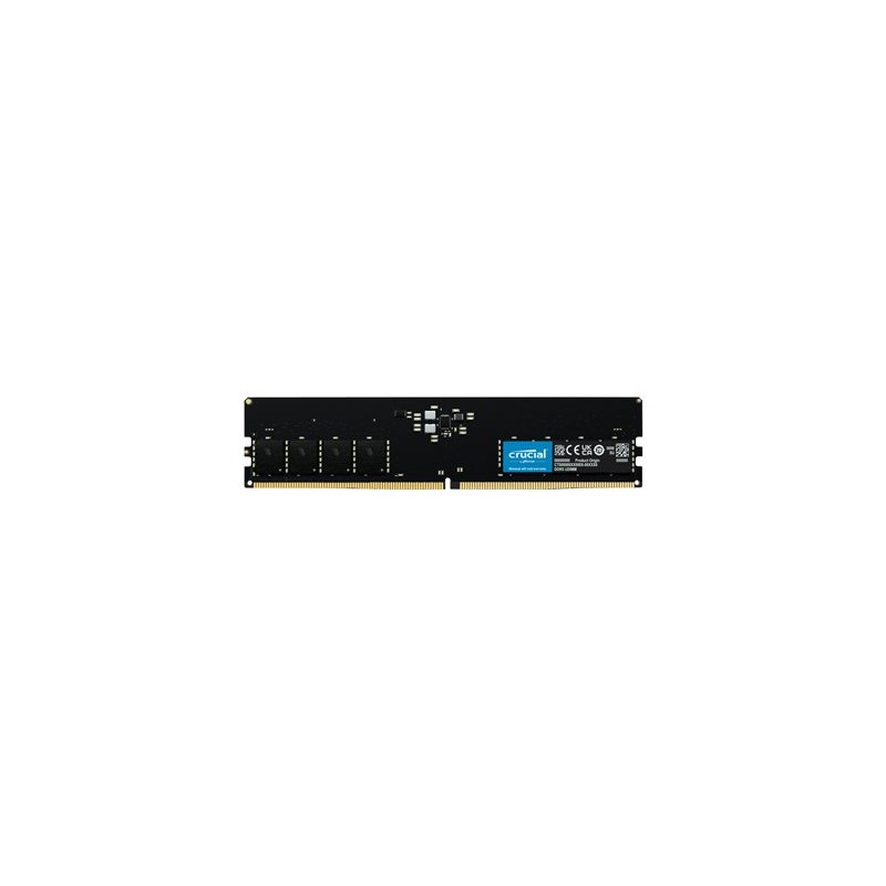 Crucial - DDR5 - modul - 16 GB - DIMM 288-pin - 5600 MHz / PC5-44800 - CL46 - 1.1 V - bez vyrovnávací paměti - on-die ECC