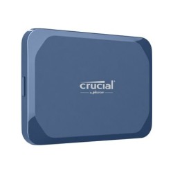 Crucial X10 - SSD - šifrovaný - 1 TB - externí (prenosný) - USB 3.2 Gen 2x2 (USB-C konektor) - AES 256 bitu - matná modr