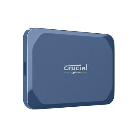 Crucial X10 - SSD - šifrovaný - 1 TB - externí (prenosný) - USB 3.2 Gen 2x2 (USB-C konektor) - AES 256 bitu - matná modr