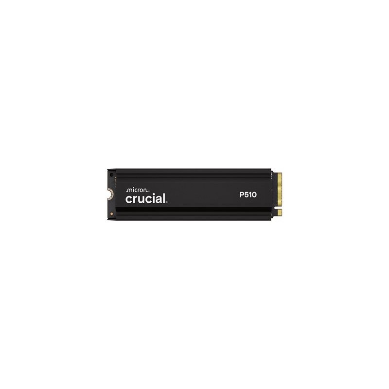 Crucial P510 - SSD - 1 TB - interní - M.2 2280 - PCI Express 5.0 x4 (NVMe) - integrovaný chladic