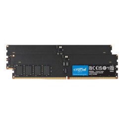 Crucial - DDR5 - sada - 32 GB: 2 x 16 GB - DIMM 288-pin - 3200 MHz / PC5-51200 - CL52 - 1.1 V - hodinový nepredzpracovaný