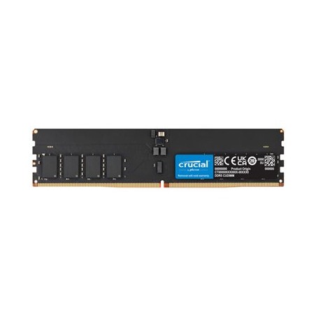 Crucial - DDR5 - modul - 64 GB - DIMM 288-pin - 3200 MHz / PC5-51200 - CL52 - 1.1 V - hodinový nepredzpracovaný - on-die ECC