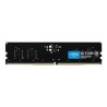 Crucial - DDR5 - modul - 8 GB - DIMM 288-pin - 5600 MHz / PC5-44800 - CL46 - 1.1 V - bez vyrovnávací paměti - on-die ECC - černá