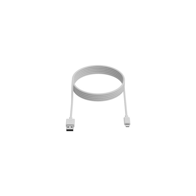 xtorm Go2 CXG2031 - Kabel Lightning - USB typ A s piny (male) do Lightning s piny (male) - bílá - Fast Charging up to 12W