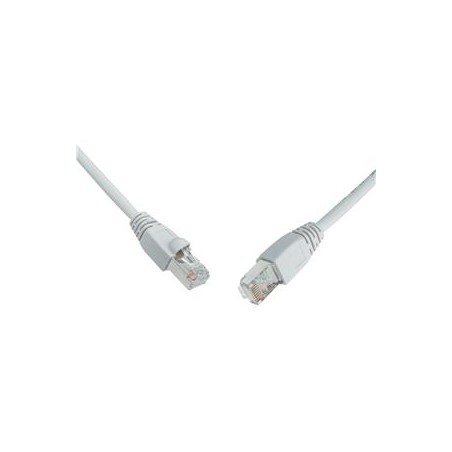SOLARIX patch kabel CAT6 UTP PVC 1m šedý snag-proof