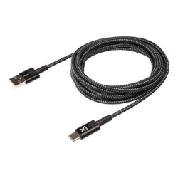 xtorm - USB kabel - 24 pin USB-C (M) do USB (M) - USB 2.0 - 20 V - 3 A - 3 m - bílá