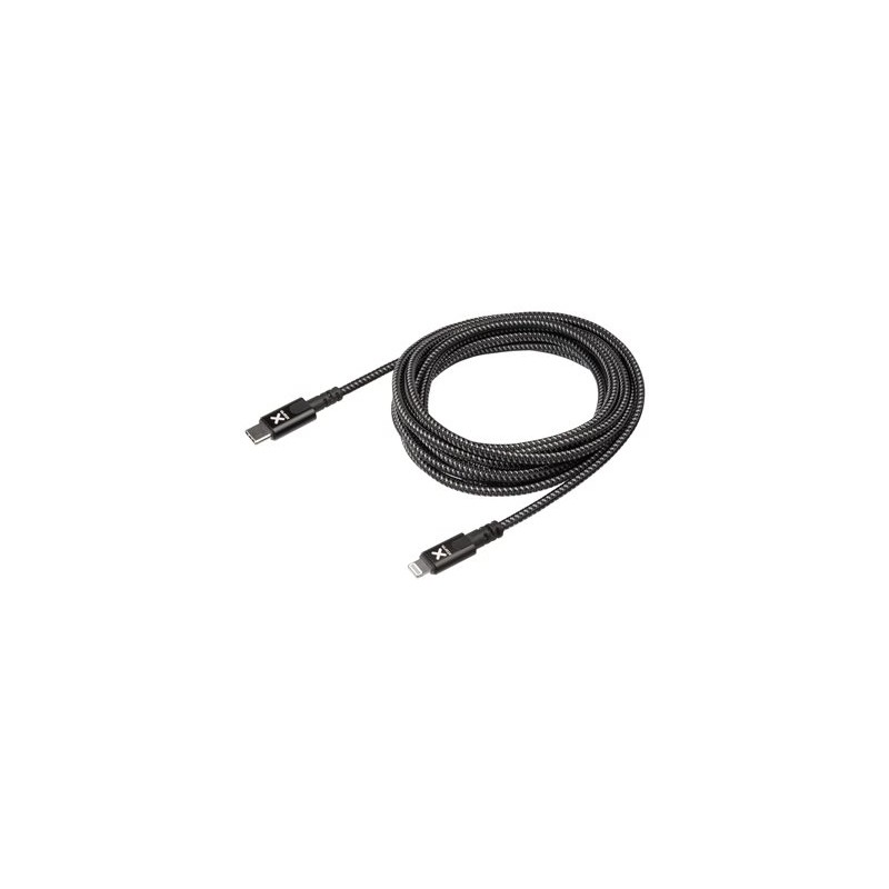 xtorm - Kabel Lightning - 24 pin USB-C s piny (male) do Lightning s piny (male) - 3 m - bílá