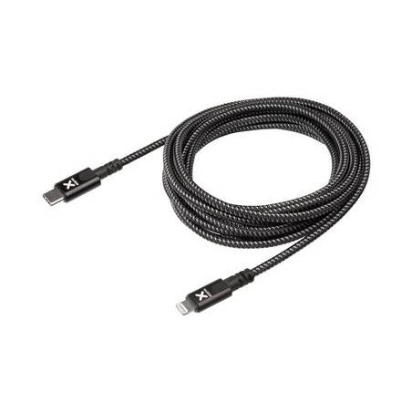 xtorm - Kabel Lightning - 24 pin USB-C s piny (male) do Lightning s piny (male) - 3 m - bílá