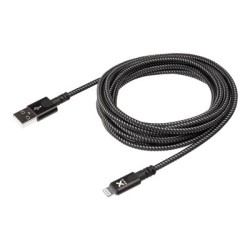 xtorm CX2021 - Kabel Lightning - USB s piny (male) do Lightning s piny (male) - 3 m - černá