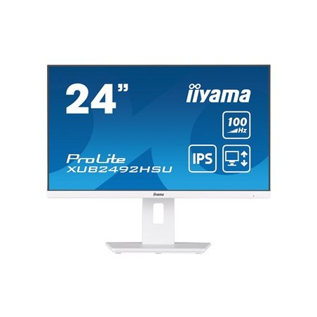 iiyama ProLite/XUB2492HSU-W6/23,8"/IPS/FHD/100Hz/0,4ms/White/3R