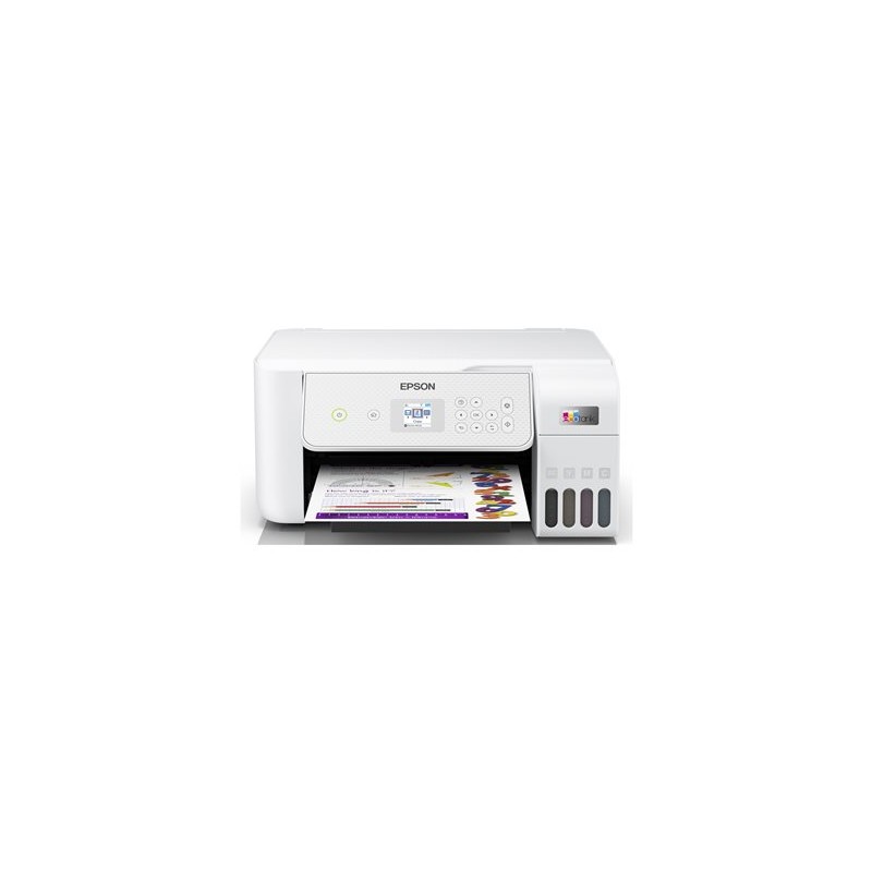 Epson EcoTank ET-2876 - Multifunkční tiskárna - barva - tryskový - ITS - A4 (média) - až 10 stran/min. (tisk) - 100 listy