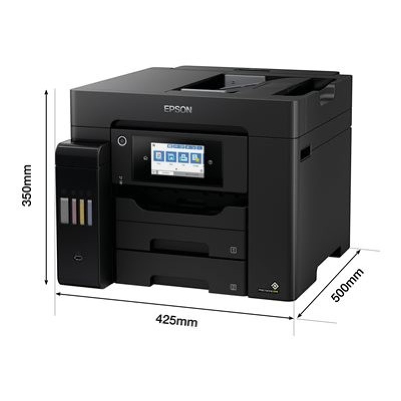 Epson EcoTank ET-5855 - Multifunkční tiskárna - barva - tryskový - ITS - A4/Legal (média) - až 25 stran/min. (tisk) - 550 listy