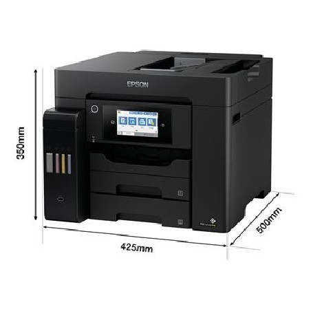 Epson EcoTank ET-5855 - Multifunkční tiskárna - barva - tryskový - ITS - A4/Legal (média) - až 25 stran/min. (tisk) - 550 listy