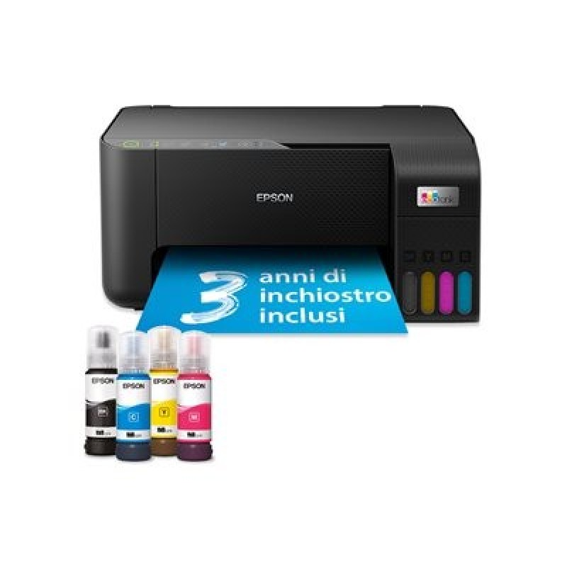 Epson EcoTank ET-2865 - Multifunkční tiskárna - barva - tryskový - ITS - A4 (média) - až 10 stran/min. (tisk) - 100 listy