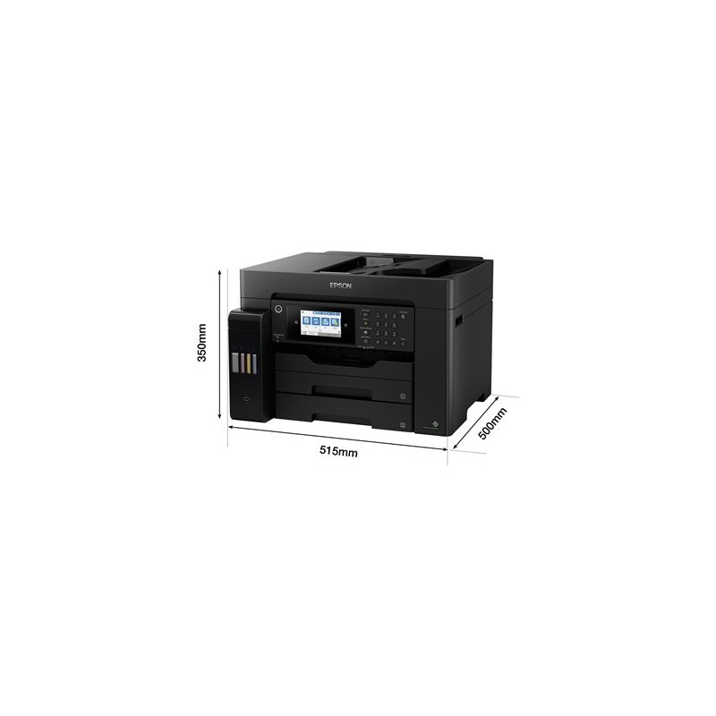 Epson EcoTank ET-16655 - Multifunkční tiskárna - barva - tryskový - ITS - A3 (média) - až 25 stran/min. (tisk) - 550 listy