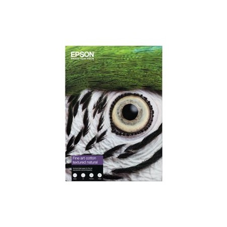 Epson Fine Art II - Bavlna - texturovaný matný - 515 mikronů - bílá (natural white) - A4 (210 x 297 mm) - 300 g/m? - 25 listy