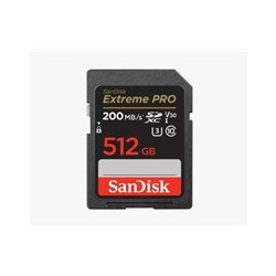 SanDisk SDXC karta 512GB Extreme PRO (200 MB/s Class 10, UHS-I U3 V30)